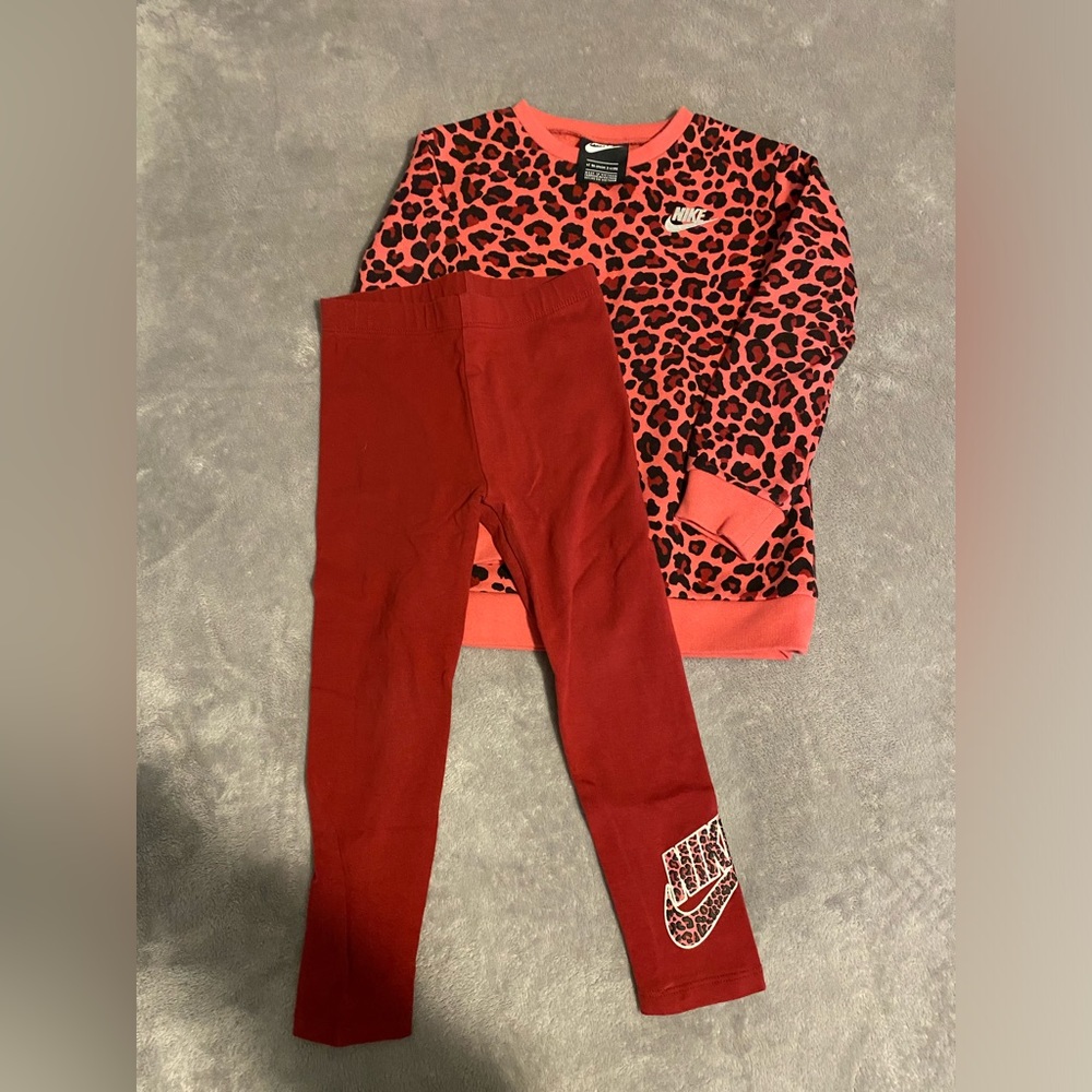 Nike 4T Girl Sweater Outfit